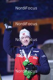 10.03.2019, Oestersund, Sweden (SWE): Johannes Thingnes Boe (NOR) - IBU world championships biathlon, medals, Oestersund (SWE). www.nordicfocus.com. © Tumashov/NordicFocus. Every downloaded picture is fee-liable.