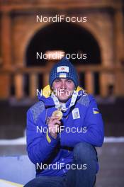 10.03.2019, Oestersund, Sweden (SWE): Dmytro Pidruchnyi (UKR) - IBU world championships biathlon, medals, Oestersund (SWE). www.nordicfocus.com. © Tumashov/NordicFocus. Every downloaded picture is fee-liable.