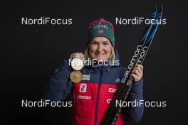 14.03.2019, Oestersund, Sweden (SWE): Marte Olsbu Roeiseland (NOR) - IBU world championships biathlon, medals, Oestersund (SWE). www.nordicfocus.com. © Manzoni/NordicFocus. Every downloaded picture is fee-liable.
