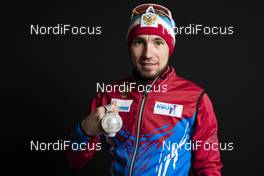 09.03.2019, Oestersund, Sweden (SWE): Alexander Loginov (RUS) - IBU world championships biathlon, medals, Oestersund (SWE). www.nordicfocus.com. © Manzoni/NordicFocus. Every downloaded picture is fee-liable.