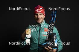 16.03.2019, Oestersund, Sweden (SWE): Arnd Peiffer (GER) - IBU world championships biathlon, medals, Oestersund (SWE). www.nordicfocus.com. © Manzoni/NordicFocus. Every downloaded picture is fee-liable.