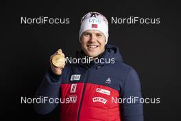 07.03.2019, Oestersund, Sweden (SWE): Vetle Sjaastad Christiansen (NOR) - IBU world championships biathlon, medals, Oestersund (SWE). www.nordicfocus.com. © Manzoni/NordicFocus. Every downloaded picture is fee-liable.