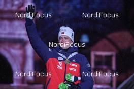 13.03.2019, Oestersund, Sweden (SWE): Tarjei Boe (NOR) - IBU world championships biathlon, medals, Oestersund (SWE). www.nordicfocus.com. © Tumashov/NordicFocus. Every downloaded picture is fee-liable.