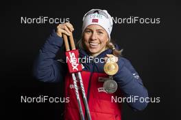 10.03.2019, Oestersund, Sweden (SWE): Tiril Eckhoff (NOR) - IBU world championships biathlon, medals, Oestersund (SWE). www.nordicfocus.com. © Manzoni/NordicFocus. Every downloaded picture is fee-liable.
