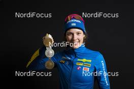 16.03.2019, Oestersund, Sweden (SWE): Hanna Oeberg (SWE) - IBU world championships biathlon, medals, Oestersund (SWE). www.nordicfocus.com. © Manzoni/NordicFocus. Every downloaded picture is fee-liable.