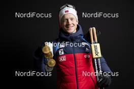 14.03.2019, Oestersund, Sweden (SWE): Johannes Thingnes Boe (NOR) - IBU world championships biathlon, medals, Oestersund (SWE). www.nordicfocus.com. © Manzoni/NordicFocus. Every downloaded picture is fee-liable.