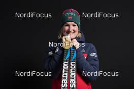 07.03.2019, Oestersund, Sweden (SWE): Marte Olsbu Roeiseland (NOR) - IBU world championships biathlon, medals, Oestersund (SWE). www.nordicfocus.com. © Manzoni/NordicFocus. Every downloaded picture is fee-liable.
