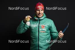 13.03.2019, Oestersund, Sweden (SWE): Arnd Peiffer (GER) - IBU world championships biathlon, medals, Oestersund (SWE). www.nordicfocus.com. © Manzoni/NordicFocus. Every downloaded picture is fee-liable.