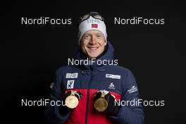 09.03.2019, Oestersund, Sweden (SWE): Johannes Thingnes Boe (NOR) - IBU world championships biathlon, medals, Oestersund (SWE). www.nordicfocus.com. © Manzoni/NordicFocus. Every downloaded picture is fee-liable.