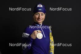 16.03.2019, Oestersund, Sweden (SWE): Valj Semerenko (UKR) - IBU world championships biathlon, medals, Oestersund (SWE). www.nordicfocus.com. © Manzoni/NordicFocus. Every downloaded picture is fee-liable.