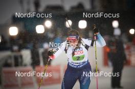 07.03.2019, Oestersund, Sweden (SWE): Lena Haecki (SUI) - IBU world championships biathlon, relay mixed, Oestersund (SWE). www.nordicfocus.com. © Tumashov/NordicFocus. Every downloaded picture is fee-liable.