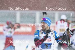 07.03.2019, Oestersund, Sweden (SWE): Alexander Loginov (RUS) - IBU world championships biathlon, relay mixed, Oestersund (SWE). www.nordicfocus.com. © Manzoni/NordicFocus. Every downloaded picture is fee-liable.
