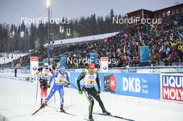 07.03.2019, Oestersund, Sweden (SWE): Arnd Peiffer (GER) - IBU world championships biathlon, relay mixed, Oestersund (SWE). www.nordicfocus.com. © Tumashov/NordicFocus. Every downloaded picture is fee-liable.