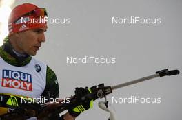 07.03.2019, Oestersund, Sweden (SWE): Arnd Peiffer (GER) - IBU world championships biathlon, relay mixed, Oestersund (SWE). www.nordicfocus.com. © Tumashov/NordicFocus. Every downloaded picture is fee-liable.