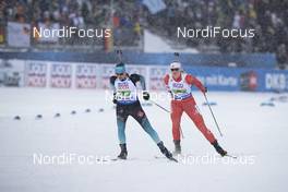 07.03.2019, Oestersund, Sweden (SWE): Julia Simon (FRA) - IBU world championships biathlon, relay mixed, Oestersund (SWE). www.nordicfocus.com. © Manzoni/NordicFocus. Every downloaded picture is fee-liable.