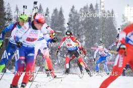 07.03.2019, Oestersund, Sweden (SWE): Christina Rieder (AUT) - IBU world championships biathlon, relay mixed, Oestersund (SWE). www.nordicfocus.com. © Tumashov/NordicFocus. Every downloaded picture is fee-liable.