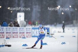 07.03.2019, Oestersund, Sweden (SWE): Lukas Hofer (ITA) - IBU world championships biathlon, relay mixed, Oestersund (SWE). www.nordicfocus.com. © Manzoni/NordicFocus. Every downloaded picture is fee-liable.