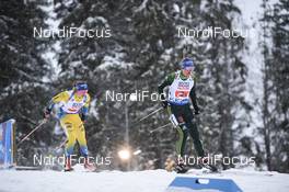 07.03.2019, Oestersund, Sweden (SWE): Vanessa Hinz (GER), Linn Persson (SWE) - IBU world championships biathlon, relay mixed, Oestersund (SWE). www.nordicfocus.com. © Tumashov/NordicFocus. Every downloaded picture is fee-liable.