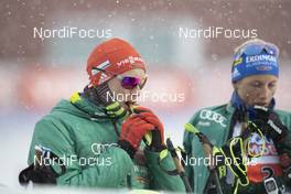 07.03.2019, Oestersund, Sweden (SWE): Benedikt Doll (GER) - IBU world championships biathlon, relay mixed, Oestersund (SWE). www.nordicfocus.com. © Manzoni/NordicFocus. Every downloaded picture is fee-liable.