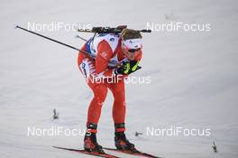 07.03.2019, Oestersund, Sweden (SWE): Scott Gow (CAN) - IBU world championships biathlon, relay mixed, Oestersund (SWE). www.nordicfocus.com. © Tumashov/NordicFocus. Every downloaded picture is fee-liable.