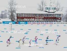 07.03.2019, Oestersund, Sweden (SWE): Event Feature: start- IBU world championships biathlon, relay mixed, Oestersund (SWE). www.nordicfocus.com. © Tumashov/NordicFocus. Every downloaded picture is fee-liable.