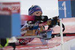 07.03.2019, Oestersund, Sweden (SWE): Elisa Gasparin (SUI) - IBU world championships biathlon, relay mixed, Oestersund (SWE). www.nordicfocus.com. © Manzoni/NordicFocus. Every downloaded picture is fee-liable.