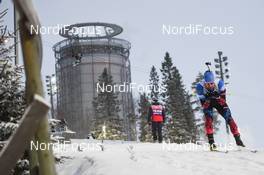 07.03.2019, Oestersund, Sweden (SWE): Alexander Loginov (RUS) - IBU world championships biathlon, relay mixed, Oestersund (SWE). www.nordicfocus.com. © Tumashov/NordicFocus. Every downloaded picture is fee-liable.