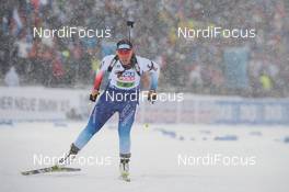 07.03.2019, Oestersund, Sweden (SWE): Lena Haecki (SUI) - IBU world championships biathlon, relay mixed, Oestersund (SWE). www.nordicfocus.com. © Tumashov/NordicFocus. Every downloaded picture is fee-liable.
