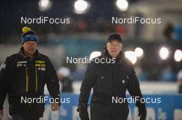 07.03.2019, Oestersund, Sweden (SWE): Olle Dahlin (SWE), IBU president - IBU world championships biathlon, relay mixed, Oestersund (SWE). www.nordicfocus.com. © Tumashov/NordicFocus. Every downloaded picture is fee-liable.