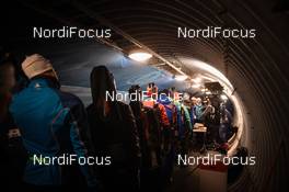 07.03.2019, Oestersund, Sweden (SWE): Event Feature: material control - IBU world championships biathlon, relay mixed, Oestersund (SWE). www.nordicfocus.com. © Tumashov/NordicFocus. Every downloaded picture is fee-liable.