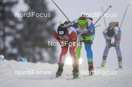 07.03.2019, Oestersund, Sweden (SWE): Christina Rieder (AUT) - IBU world championships biathlon, relay mixed, Oestersund (SWE). www.nordicfocus.com. © Tumashov/NordicFocus. Every downloaded picture is fee-liable.