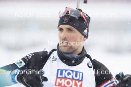 07.03.2019, Oestersund, Sweden (SWE): Simon Desthieux (FRA) - IBU world championships biathlon, relay mixed, Oestersund (SWE). www.nordicfocus.com. © Manzoni/NordicFocus. Every downloaded picture is fee-liable.
