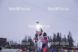 07.03.2019, Oestersund, Sweden (SWE): Marte Olsbu Roeiseland (NOR) - IBU world championships biathlon, relay mixed, Oestersund (SWE). www.nordicfocus.com. © Manzoni/NordicFocus. Every downloaded picture is fee-liable.