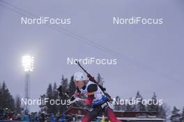 07.03.2019, Oestersund, Sweden (SWE): Marte Olsbu Roeiseland (NOR) - IBU world championships biathlon, relay mixed, Oestersund (SWE). www.nordicfocus.com. © Manzoni/NordicFocus. Every downloaded picture is fee-liable.