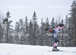 07.03.2019, Oestersund, Sweden (SWE): Clare Egan (USA) - IBU world championships biathlon, relay mixed, Oestersund (SWE). www.nordicfocus.com. © Tumashov/NordicFocus. Every downloaded picture is fee-liable.