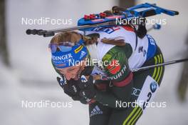 07.03.2019, Oestersund, Sweden (SWE): Vanessa Hinz (GER) - IBU world championships biathlon, relay mixed, Oestersund (SWE). www.nordicfocus.com. © Tumashov/NordicFocus. Every downloaded picture is fee-liable.