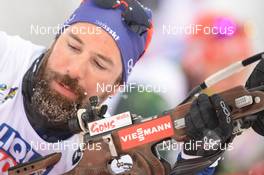07.03.2019, Oestersund, Sweden (SWE): Benjamin Weger (SUI) - IBU world championships biathlon, relay mixed, Oestersund (SWE). www.nordicfocus.com. © Tumashov/NordicFocus. Every downloaded picture is fee-liable.