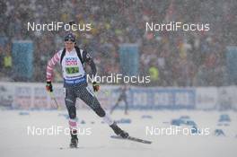 07.03.2019, Oestersund, Sweden (SWE): Clare Egan (USA) - IBU world championships biathlon, relay mixed, Oestersund (SWE). www.nordicfocus.com. © Tumashov/NordicFocus. Every downloaded picture is fee-liable.