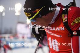 10.03.2019, Oestersund, Sweden (SWE): Julian Eberhard (AUT) - IBU world championships biathlon, pursuit men, Oestersund (SWE). www.nordicfocus.com. © Tumashov/NordicFocus. Every downloaded picture is fee-liable.