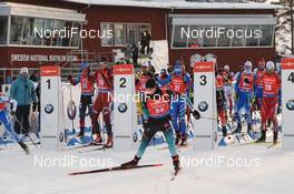 10.03.2019, Oestersund, Sweden (SWE): Emilien Jacquelin (FRA) - IBU world championships biathlon, pursuit men, Oestersund (SWE). www.nordicfocus.com. © Tumashov/NordicFocus. Every downloaded picture is fee-liable.