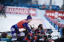 10.03.2019, Oestersund, Sweden (SWE): Dmytro Pidruchnyi (UKR) - IBU world championships biathlon, pursuit men, Oestersund (SWE). www.nordicfocus.com. © Manzoni/NordicFocus. Every downloaded picture is fee-liable.