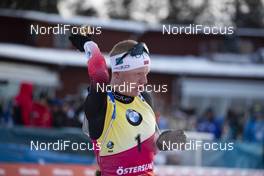 10.03.2019, Oestersund, Sweden (SWE): Johannes Thingnes Boe (NOR) - IBU world championships biathlon, pursuit men, Oestersund (SWE). www.nordicfocus.com. © Manzoni/NordicFocus. Every downloaded picture is fee-liable.