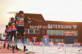 10.03.2019, Oestersund, Sweden (SWE): Antonin Guigonnat (FRA) - IBU world championships biathlon, pursuit men, Oestersund (SWE). www.nordicfocus.com. © Tumashov/NordicFocus. Every downloaded picture is fee-liable.