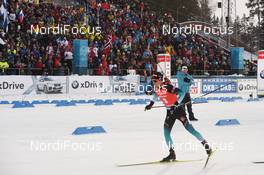 10.03.2019, Oestersund, Sweden (SWE): Quentin Fillon Maillet (FRA) - IBU world championships biathlon, pursuit men, Oestersund (SWE). www.nordicfocus.com. © Tumashov/NordicFocus. Every downloaded picture is fee-liable.