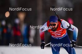10.03.2019, Oestersund, Sweden (SWE): Benjamin Weger (SUI) - IBU world championships biathlon, pursuit men, Oestersund (SWE). www.nordicfocus.com. © Tumashov/NordicFocus. Every downloaded picture is fee-liable.