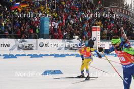 10.03.2019, Oestersund, Sweden (SWE): Jesper Nelin (SWE) - IBU world championships biathlon, pursuit men, Oestersund (SWE). www.nordicfocus.com. © Tumashov/NordicFocus. Every downloaded picture is fee-liable.