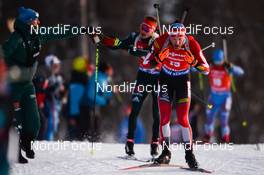 10.03.2019, Oestersund, Sweden (SWE): Simon Eder (AUT) - IBU world championships biathlon, pursuit men, Oestersund (SWE). www.nordicfocus.com. © Tumashov/NordicFocus. Every downloaded picture is fee-liable.