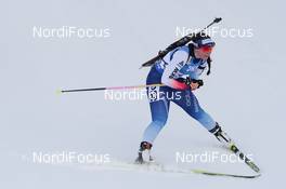 10.03.2019, Oestersund, Sweden (SWE): Lena Haecki (SUI) - IBU world championships biathlon, pursuit women, Oestersund (SWE). www.nordicfocus.com. © Tumashov/NordicFocus. Every downloaded picture is fee-liable.