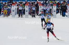 10.03.2019, Oestersund, Sweden (SWE): Ingrid Landmark Tandrevold (NOR) - IBU world championships biathlon, pursuit women, Oestersund (SWE). www.nordicfocus.com. © Tumashov/NordicFocus. Every downloaded picture is fee-liable.