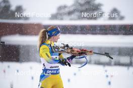 10.03.2019, Oestersund, Sweden (SWE): Mona Brorsson (SWE) - IBU world championships biathlon, pursuit women, Oestersund (SWE). www.nordicfocus.com. © Manzoni/NordicFocus. Every downloaded picture is fee-liable.